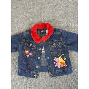 Backyardigans Embroidered Jean Jacket Denim Toddler Size 2t RARE